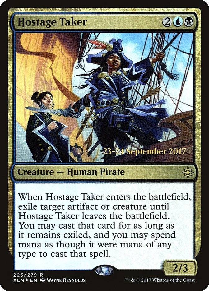 Hostage Taker [Ixalan Prerelease Promos] | Gamers Paradise
