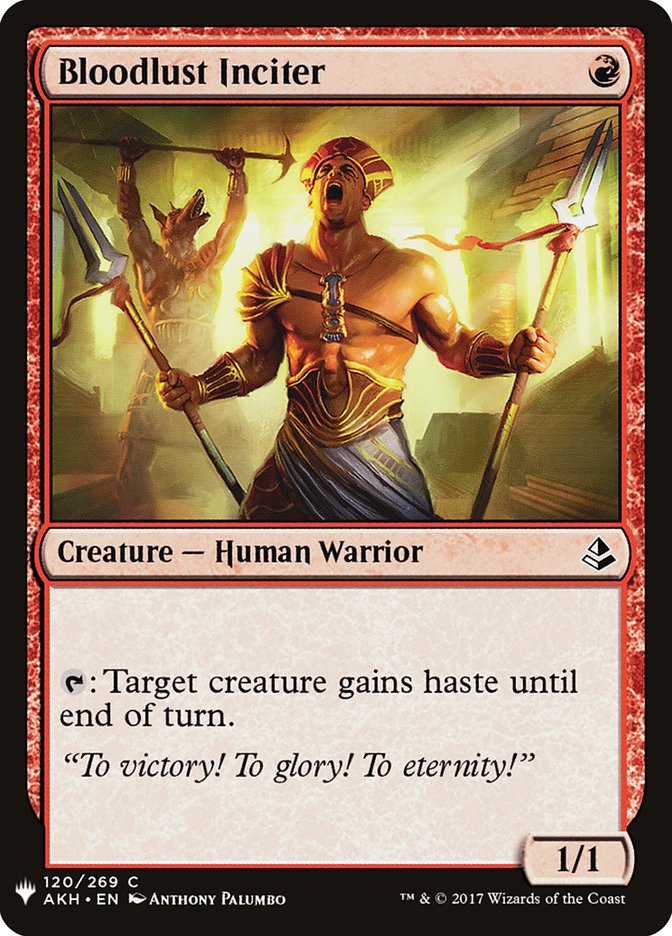 Bloodlust Inciter [Mystery Booster] | Gamers Paradise