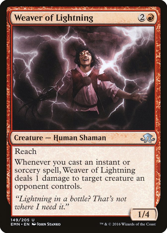 Weaver of Lightning [Eldritch Moon] | Gamers Paradise