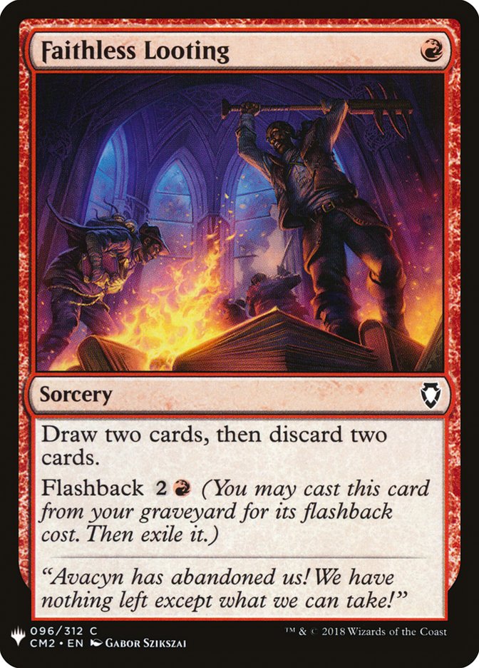 Faithless Looting [Mystery Booster] | Gamers Paradise