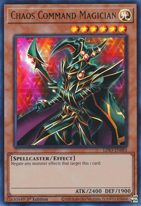 Chaos Command Magician [LDS3-EN083] Ultra Rare | Gamers Paradise