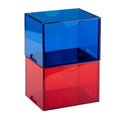 Dragon Shield: Strongbox - Clear Blue | Gamers Paradise