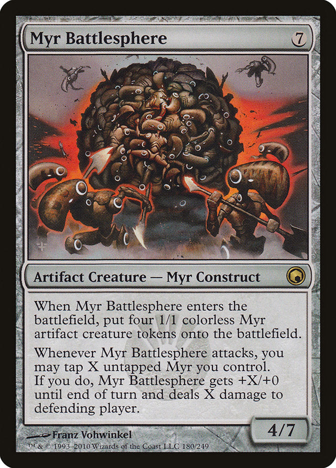 Myr Battlesphere [Scars of Mirrodin] | Gamers Paradise