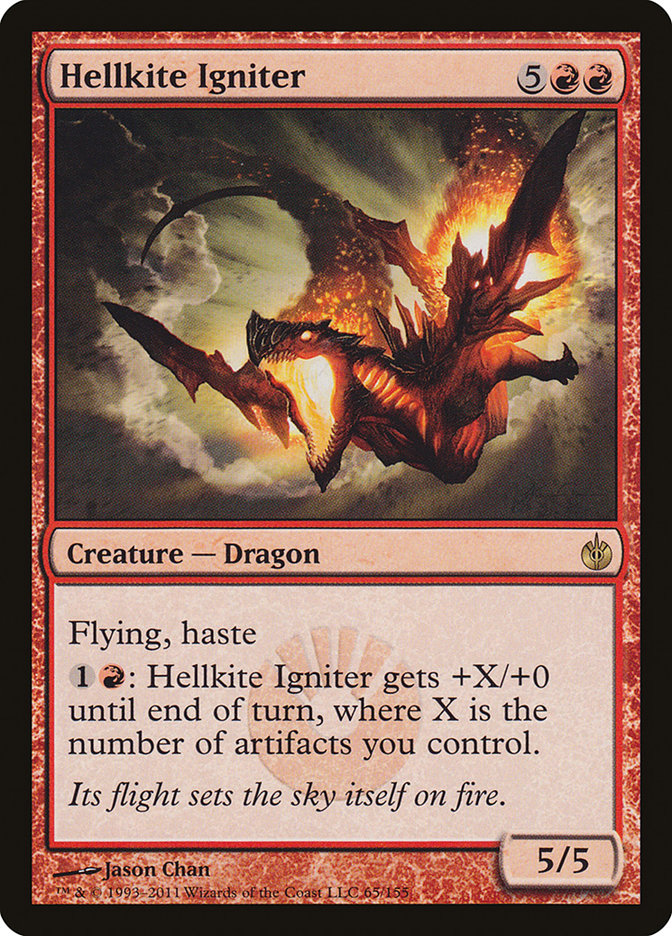Hellkite Igniter [Mirrodin Besieged] | Gamers Paradise