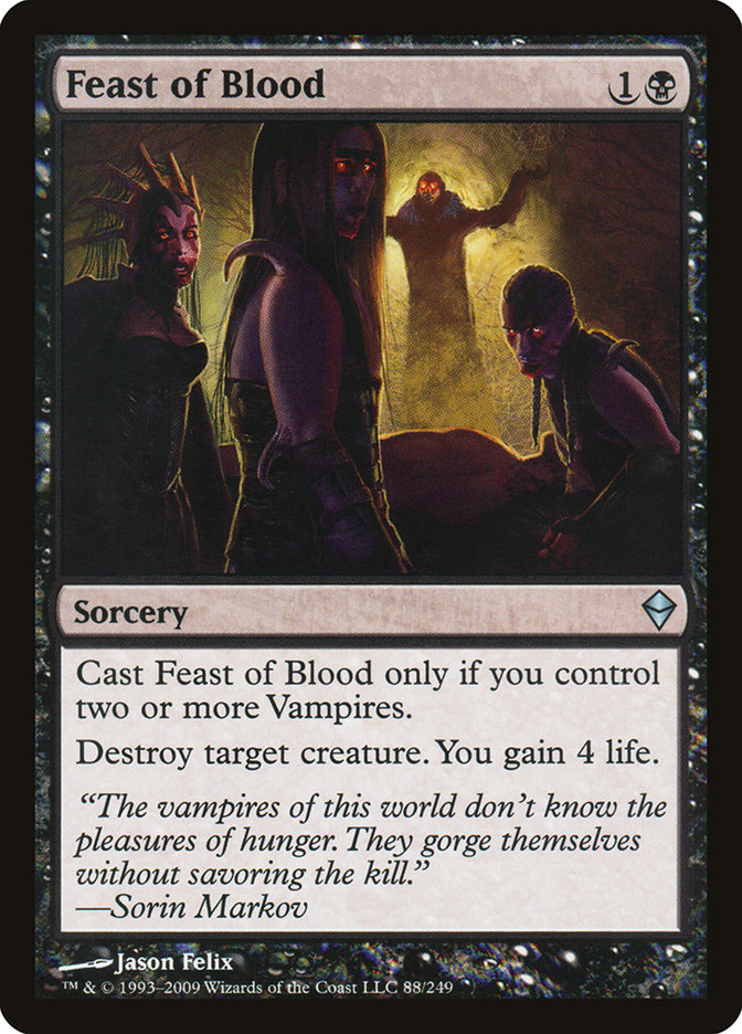 Feast of Blood [Zendikar] | Gamers Paradise