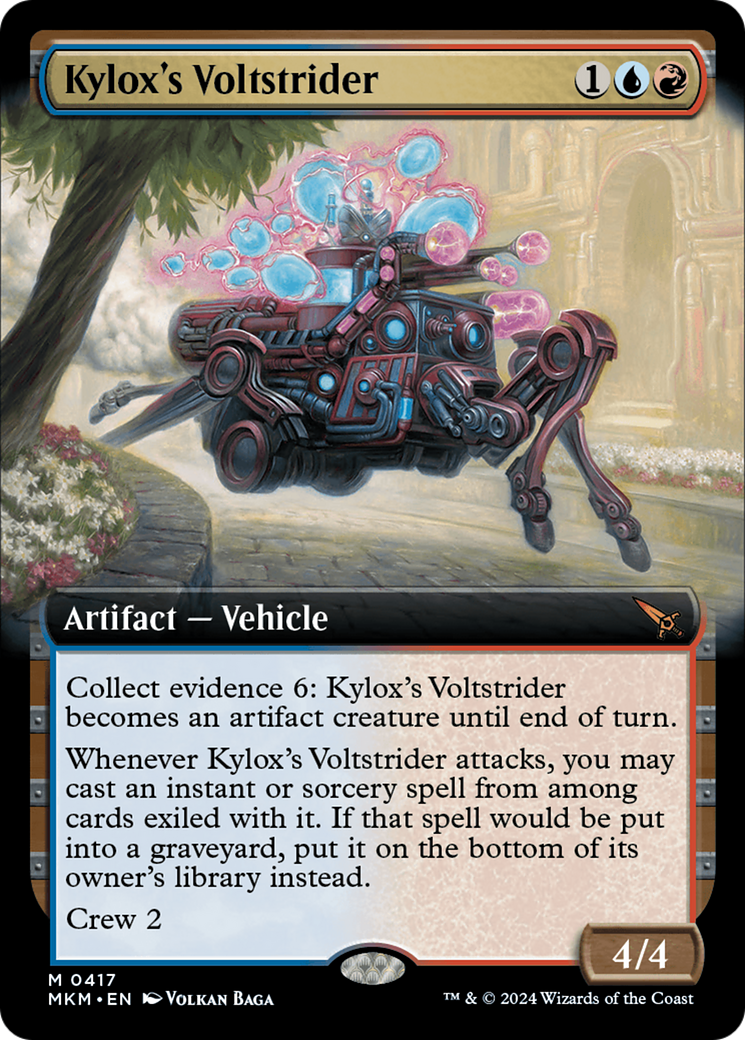 Kylox's Voltstrider (Extended Art) [Murders at Karlov Manor] | Gamers Paradise