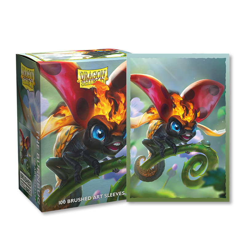 Dragon Shield: Standard 100ct Brushed Art Sleeves - The Burnbug | Gamers Paradise