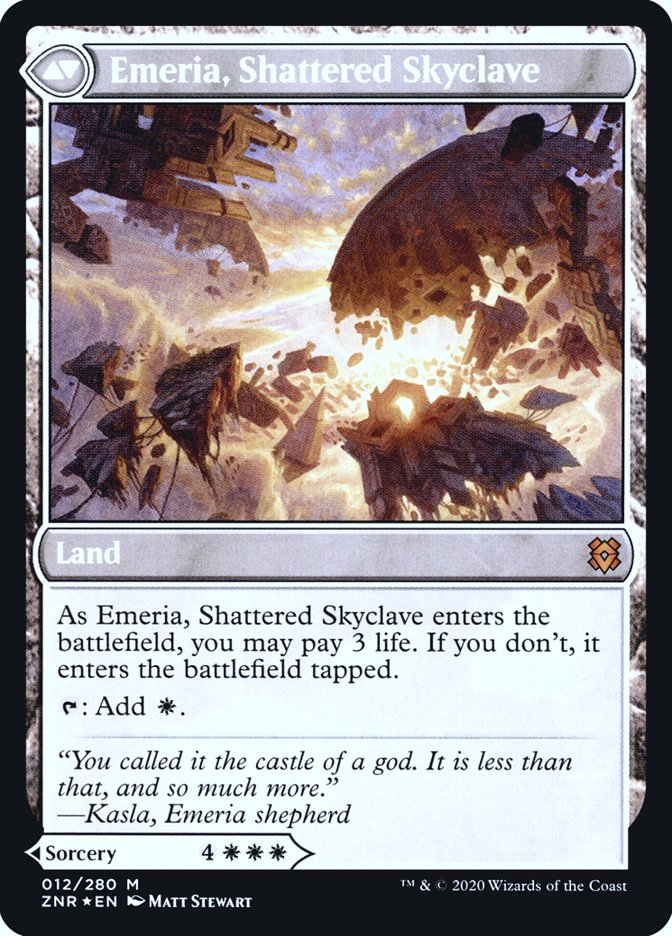 Emeria's Call // Emeria, Shattered Skyclave [Zendikar Rising Prerelease Promos] | Gamers Paradise