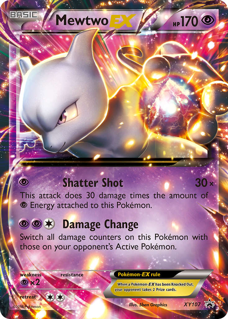 Mewtwo EX (XY107) [XY: Black Star Promos] | Gamers Paradise