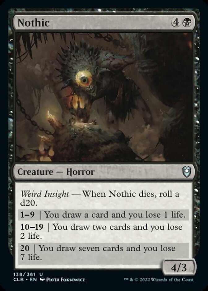 Nothic [Commander Legends: Battle for Baldur's Gate] | Gamers Paradise