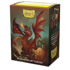 Dragon Shield: Standard 100ct Brushed Art Sleeves - Sparky | Gamers Paradise
