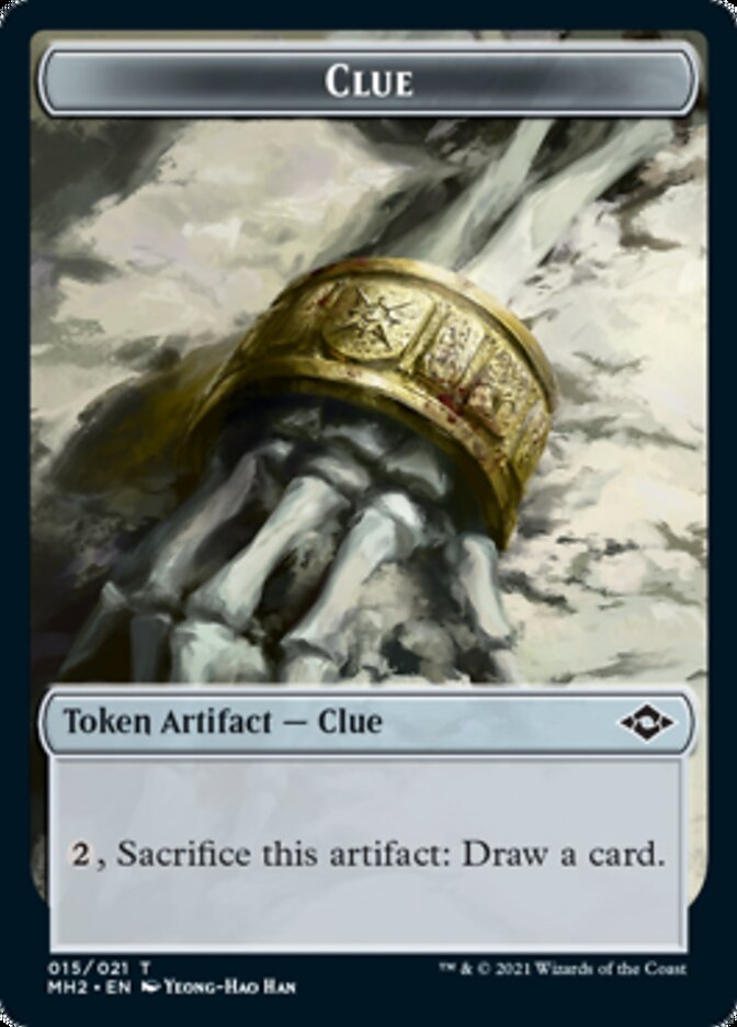 Clue (15) // Crab Double-Sided Token [Modern Horizons 2 Tokens] | Gamers Paradise