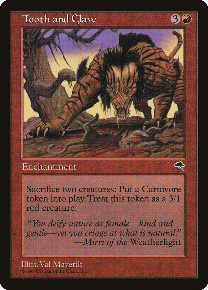 Tooth and Claw [Tempest] | Gamers Paradise