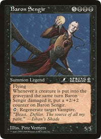 Baron Sengir (Oversized) [Oversize Cards] | Gamers Paradise