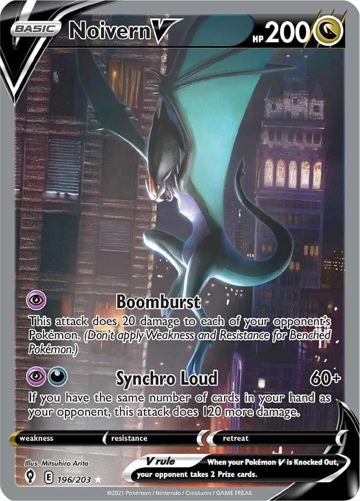 Noivern V (196/203) [Sword & Shield: Evolving Skies] | Gamers Paradise