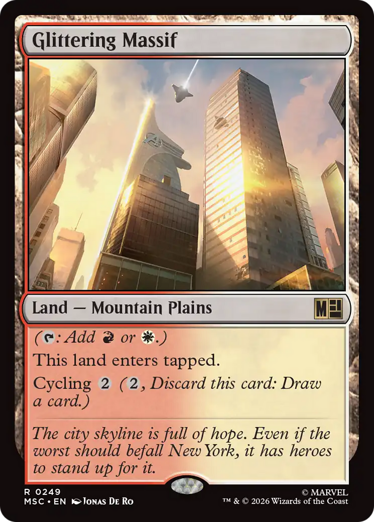 Glittering Massif [Marvel Super Heroes Commander] | Gamers Paradise