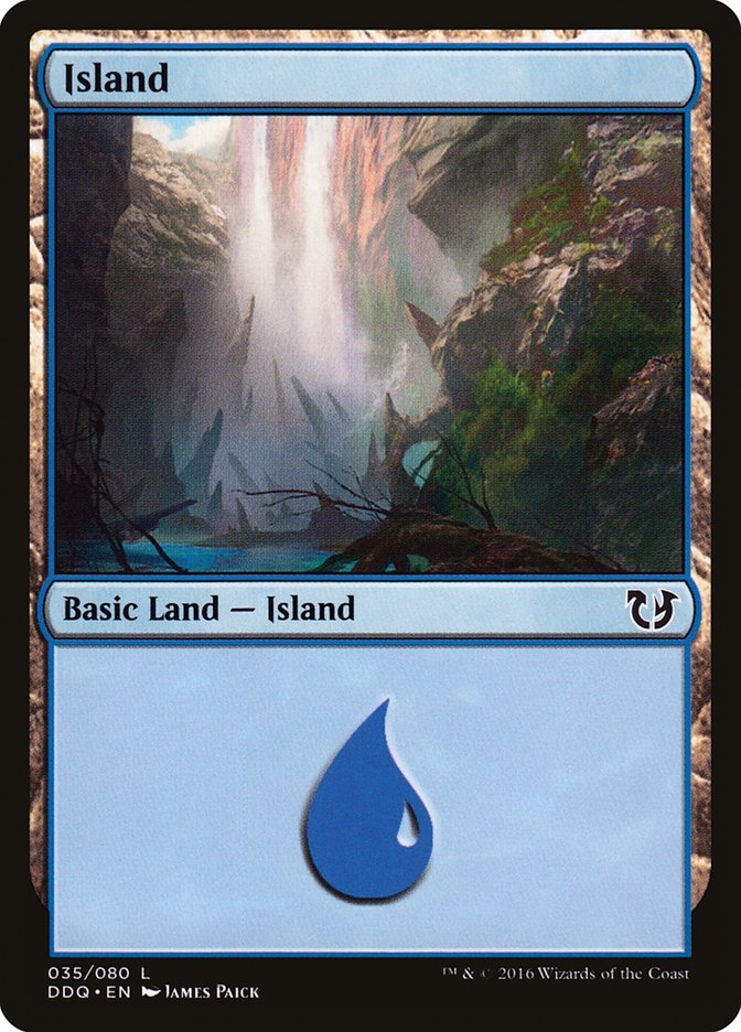 Island (35) [Duel Decks: Blessed vs. Cursed] | Gamers Paradise