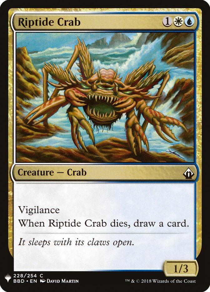 Riptide Crab [Mystery Booster] | Gamers Paradise