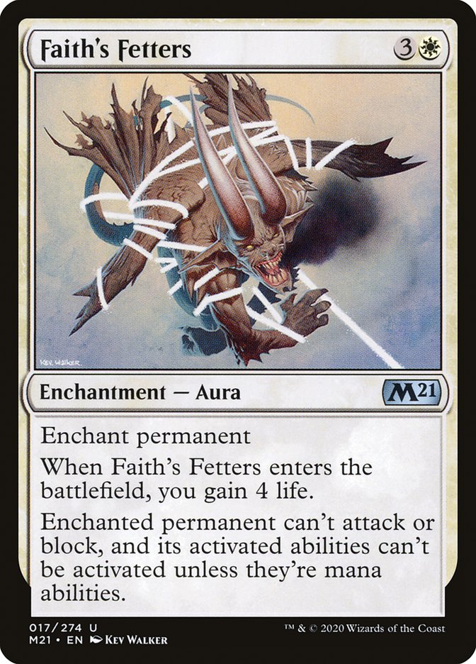Faith's Fetters [Core Set 2021] | Gamers Paradise