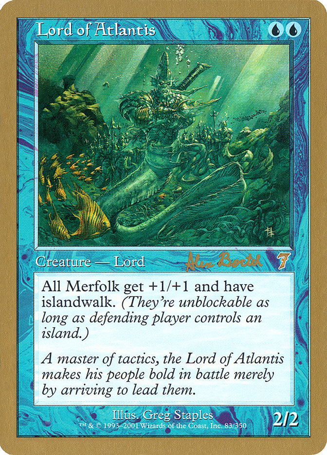 Lord of Atlantis (Alex Borteh) [World Championship Decks 2001] | Gamers Paradise