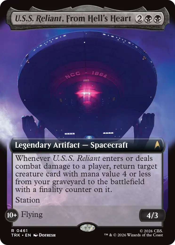 U.S.S. Reliant, From Hell's Heart (Extended Art) [Star Trek] | Gamers Paradise