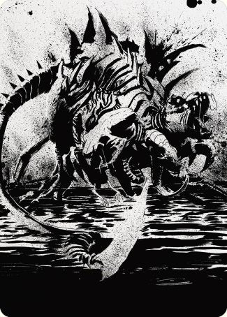 Karumonix, the Rat King Art Card [Phyrexia: All Will Be One Art Series] | Gamers Paradise