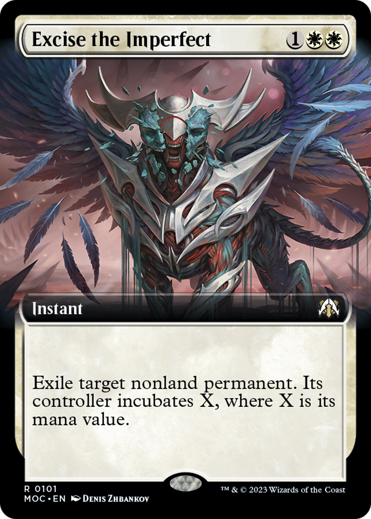 Excise the Imperfect (Extended Art) [March of the Machine Commander] | Gamers Paradise