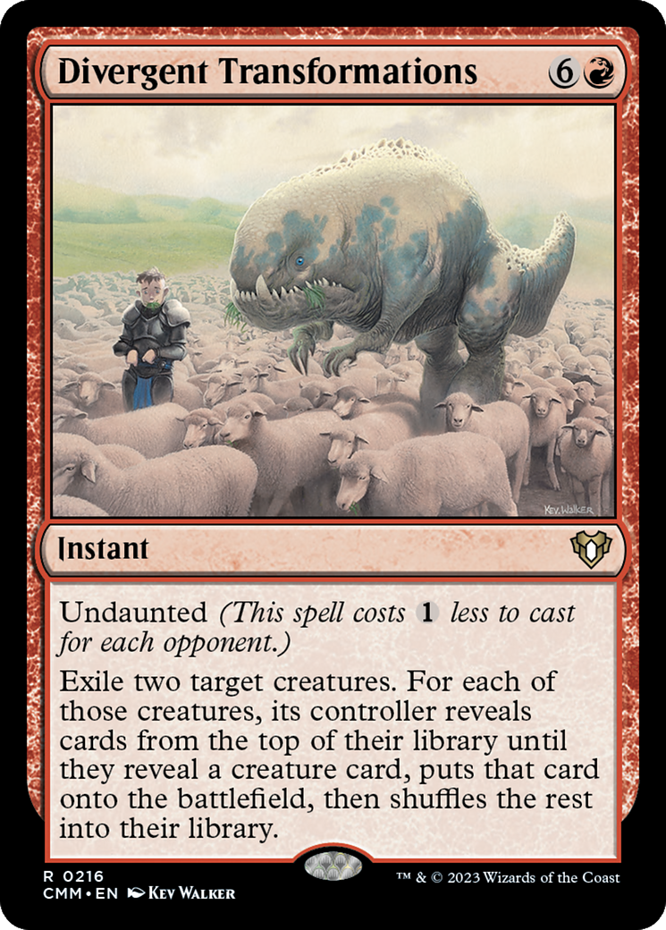 Divergent Transformations [Commander Masters] | Gamers Paradise