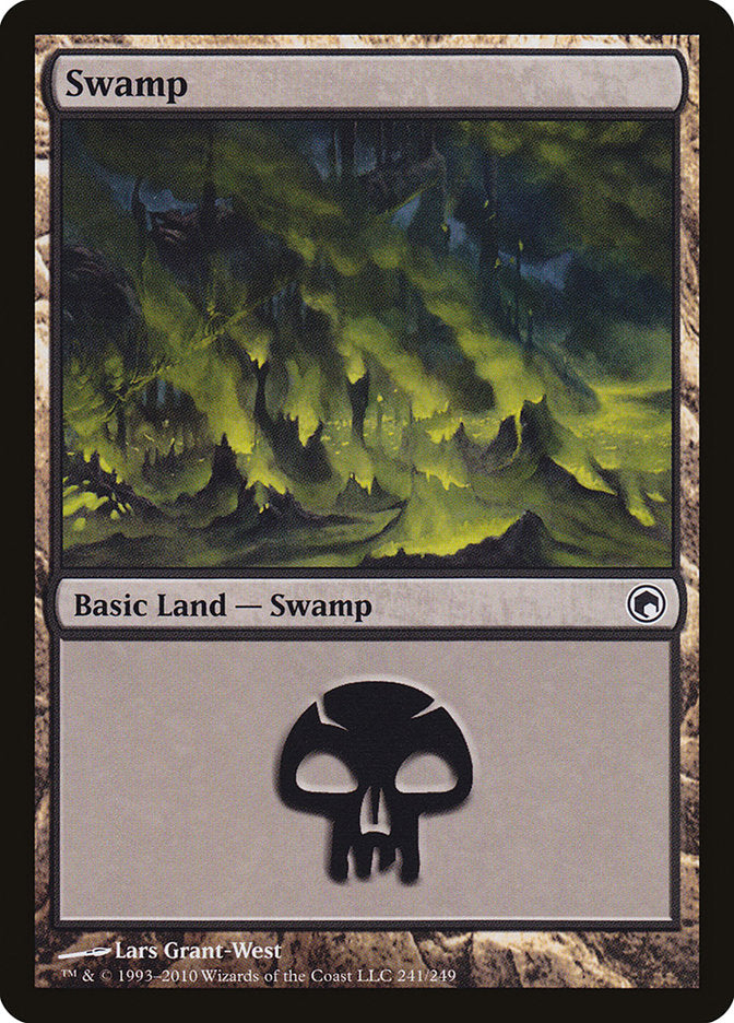 Swamp (241) [Scars of Mirrodin] | Gamers Paradise