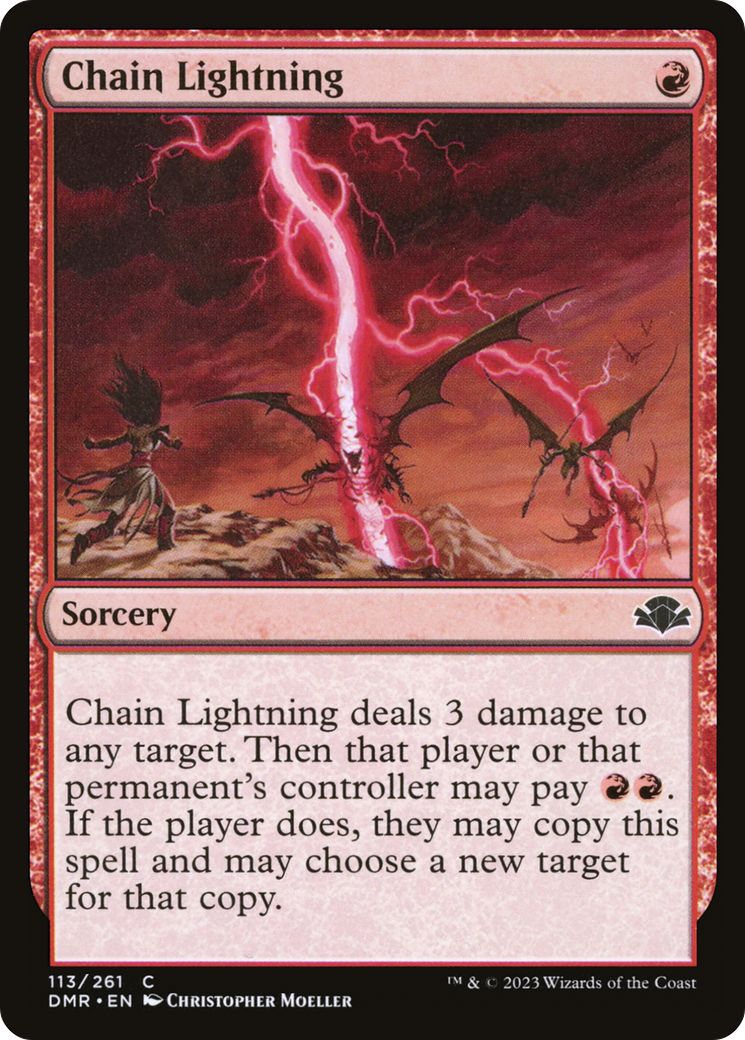 Chain Lightning [Dominaria Remastered] | Gamers Paradise