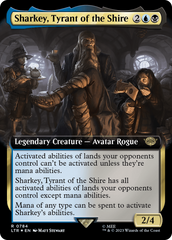 Sharkey, Tyrant of the Shire (Extended Art) (Surge Foil) [The Lord of the Rings: Tales of Middle-Earth] | Gamers Paradise