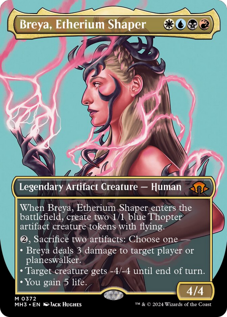 Breya, Etherium Shaper (Borderless) [Modern Horizons 3] | Gamers Paradise