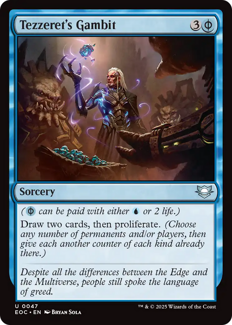 Tezzeret's Gambit [Edge of Eternities Commander] | Gamers Paradise