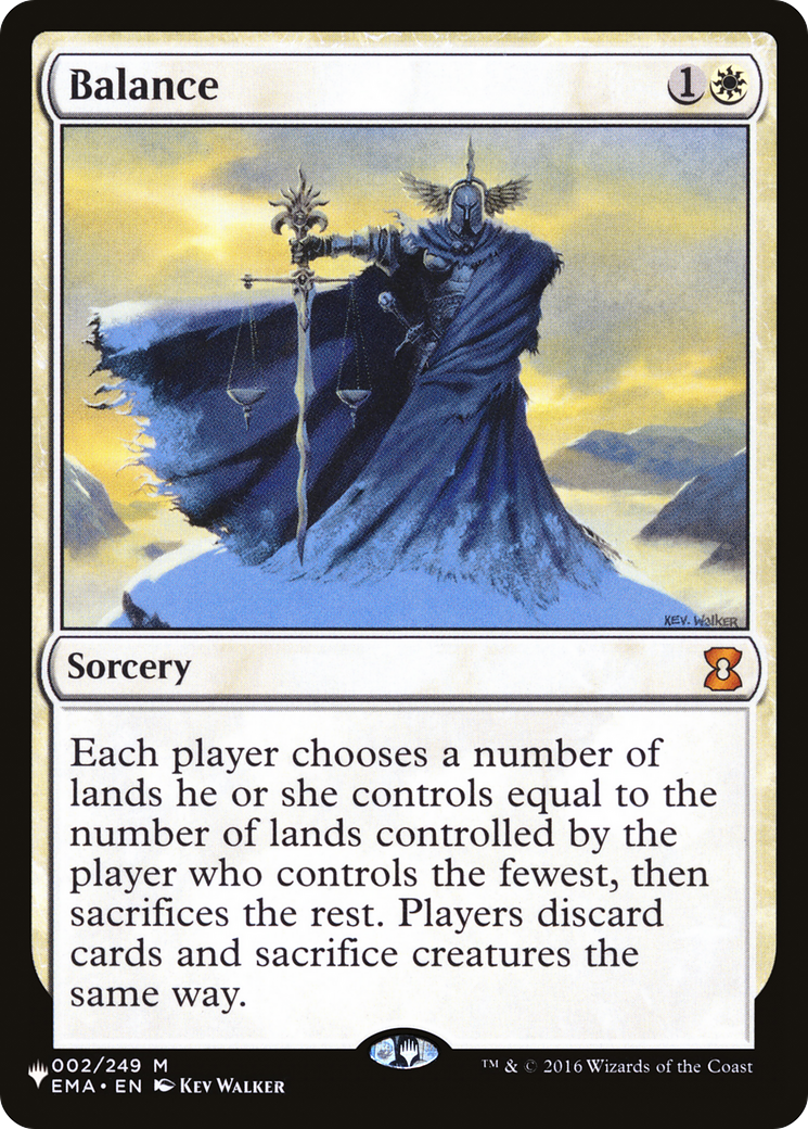 Balance [The List Reprints] | Gamers Paradise