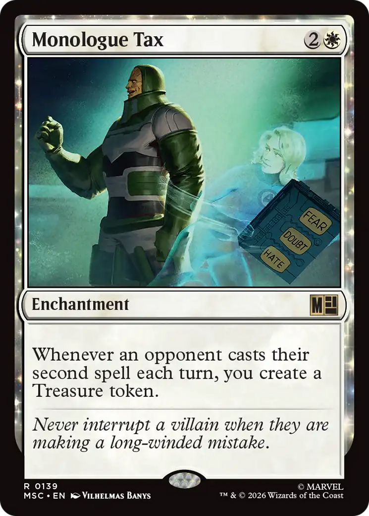 Monologue Tax [Marvel Super Heroes Commander] | Gamers Paradise