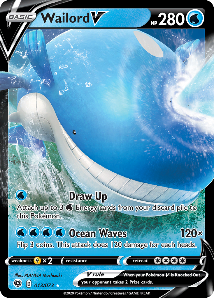 Wailord V (013/073) [Sword & Shield: Champion's Path] | Gamers Paradise