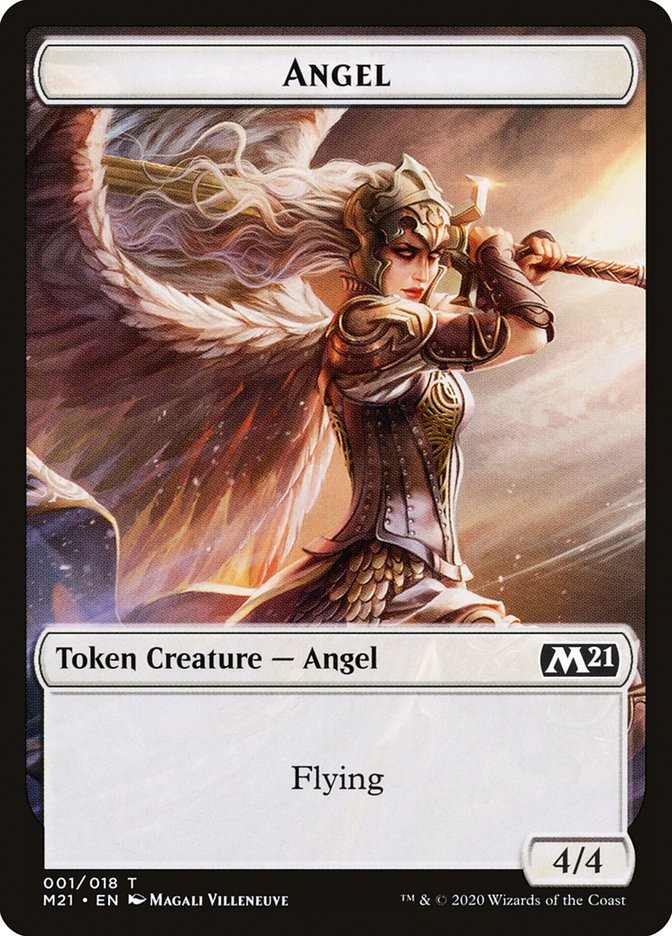 Angel Token [Core Set 2021 Tokens] | Gamers Paradise