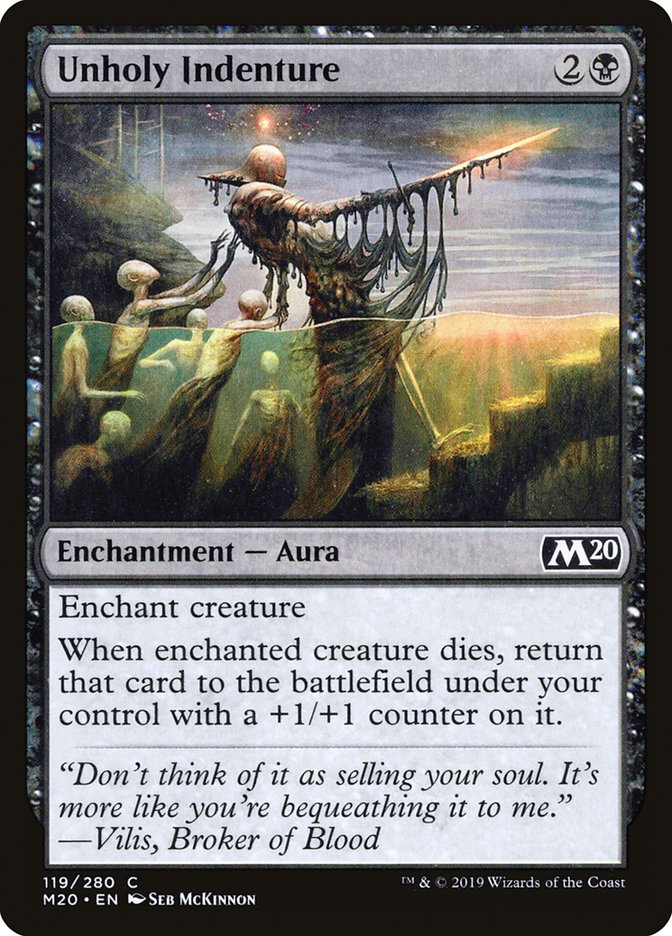 Unholy Indenture [Core Set 2020] | Gamers Paradise