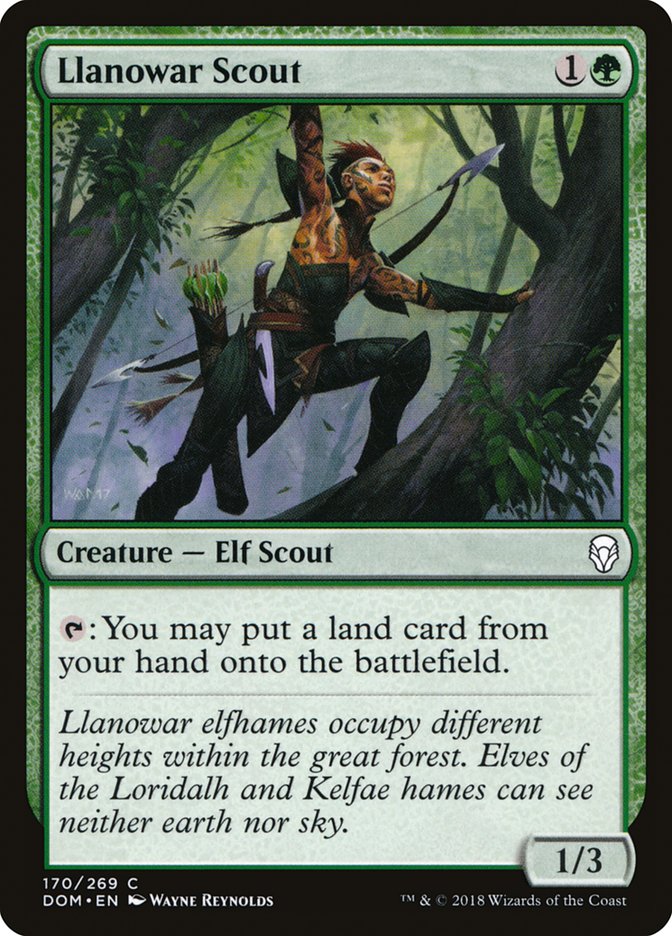 Llanowar Scout [Dominaria] | Gamers Paradise