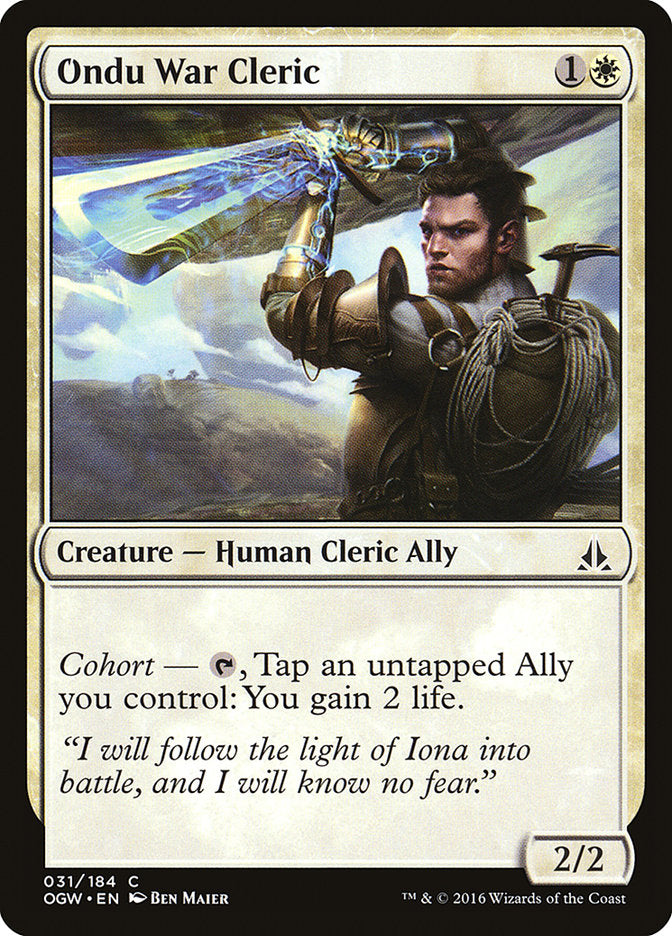 Ondu War Cleric [Oath of the Gatewatch] | Gamers Paradise
