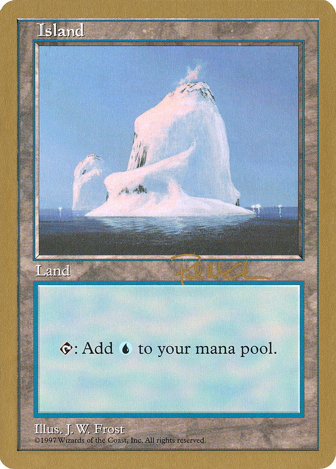 Island (pm437) (Paul McCabe) [World Championship Decks 1997] | Gamers Paradise