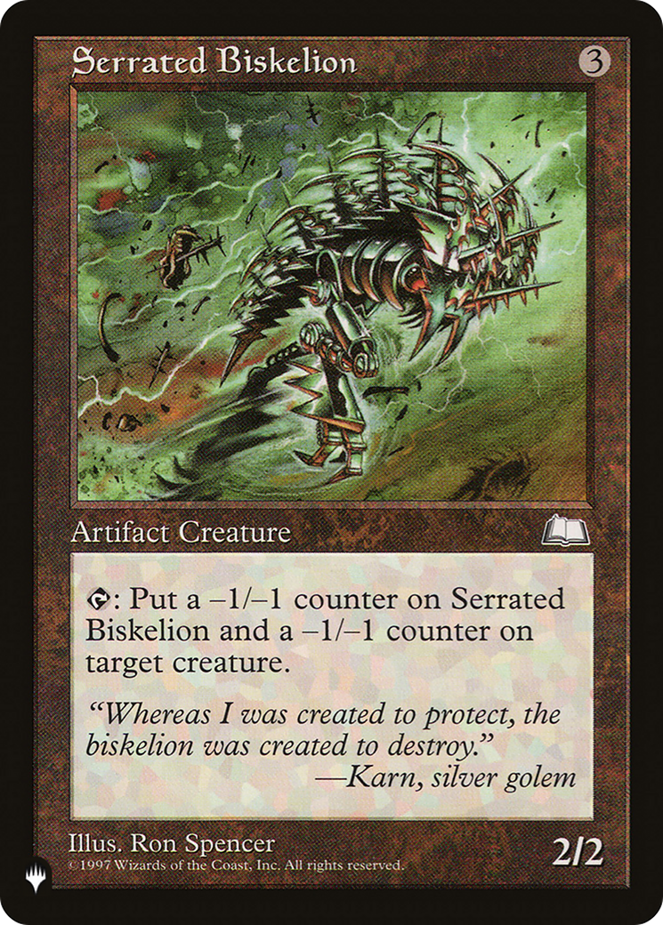 Serrated Biskelion [The List Reprints] | Gamers Paradise