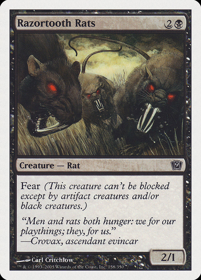 Razortooth Rats [Ninth Edition] | Gamers Paradise
