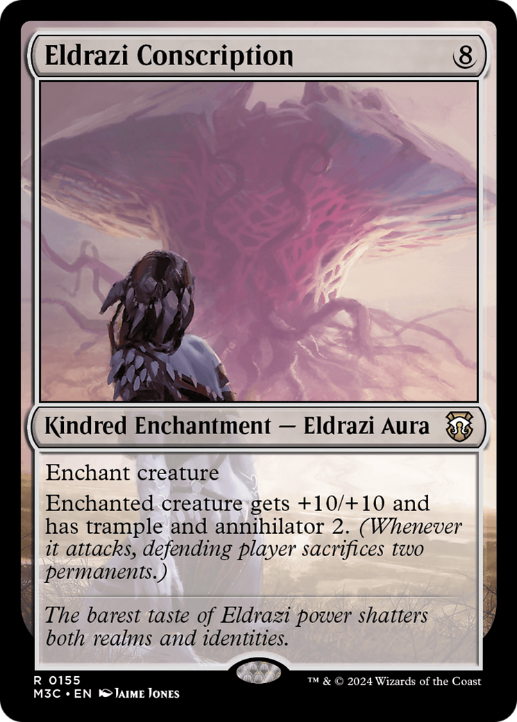 Eldrazi Conscription (Ripple Foil) [Modern Horizons 3 Commander] | Gamers Paradise