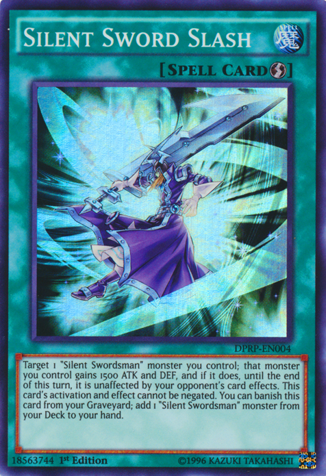 Silent Sword Slash [DPRP-EN004] Super Rare | Gamers Paradise