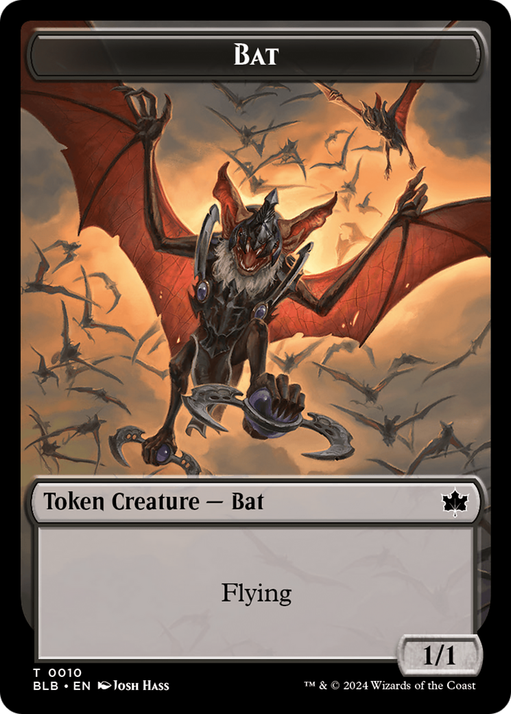 Bat Token [Bloomburrow Tokens] | Gamers Paradise