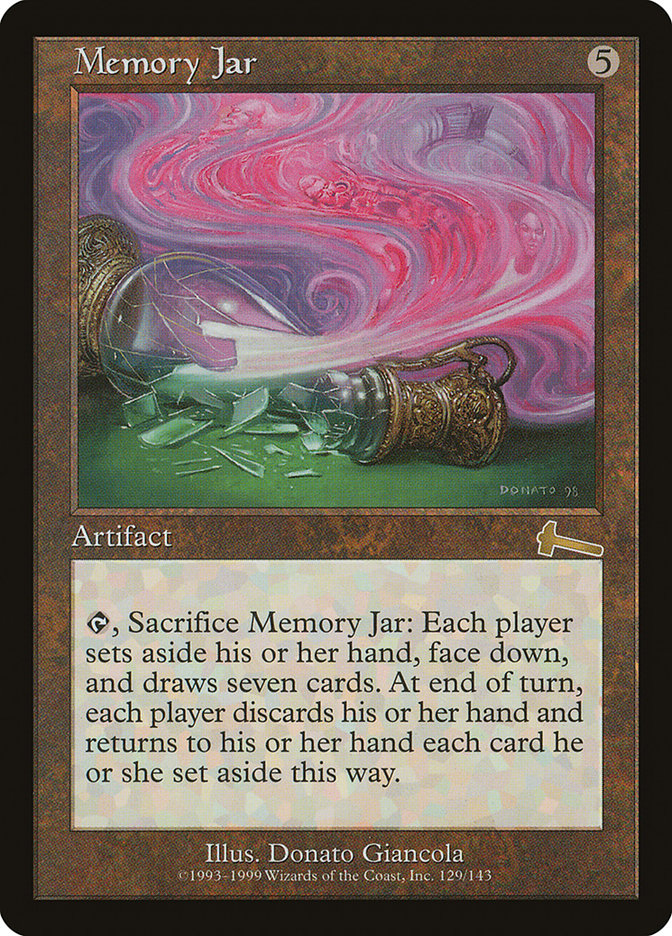 Memory Jar [Urza's Legacy] | Gamers Paradise