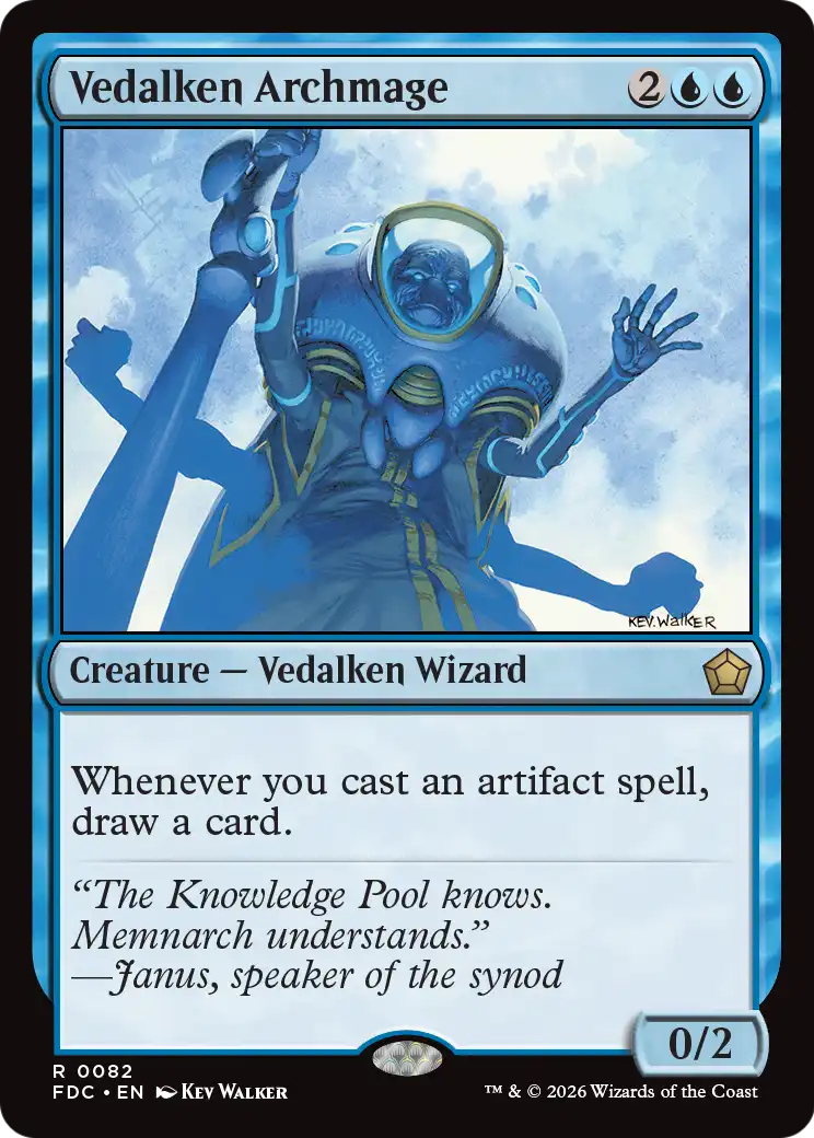Vedalken Archmage [Foundations Commander] | Gamers Paradise