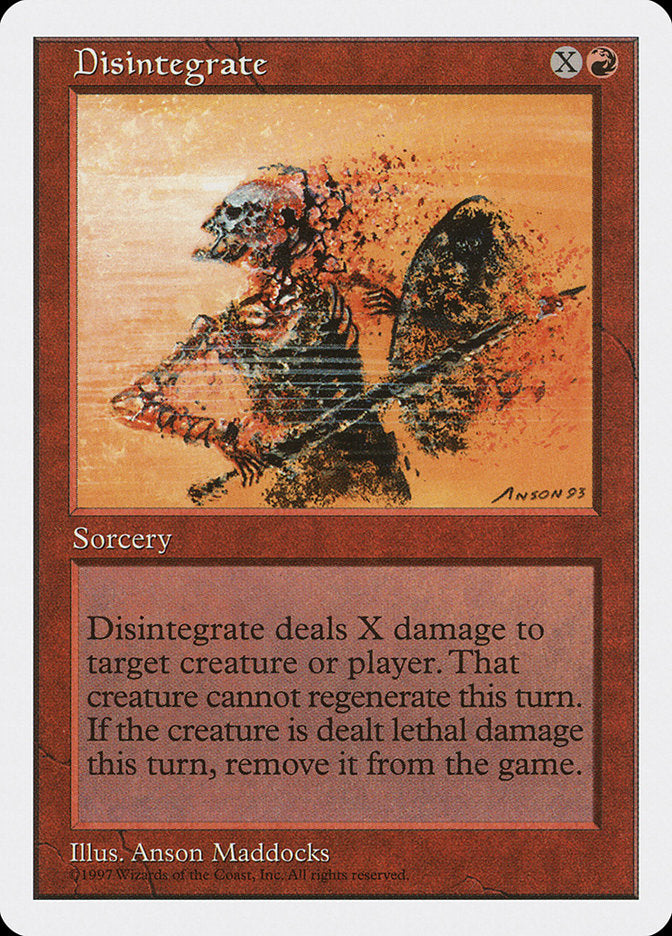 Disintegrate [Fifth Edition] | Gamers Paradise