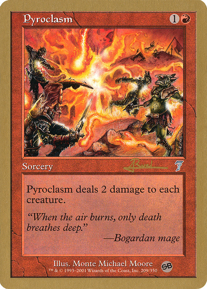Pyroclasm (Antoine Ruel) (SB) [World Championship Decks 2001] | Gamers Paradise